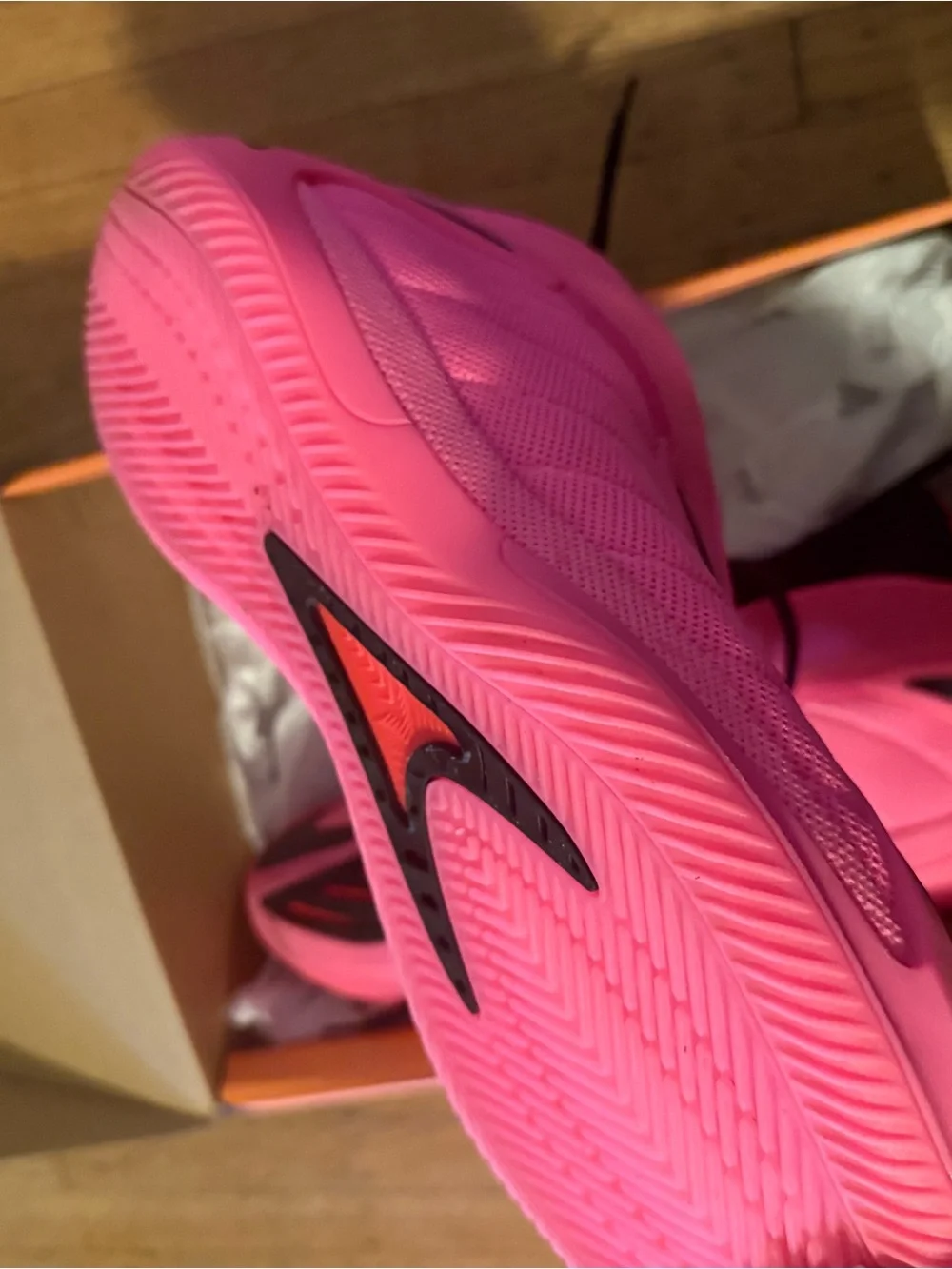 adidas Women’s Bright Pink Athletic Sneakers with Black Accents